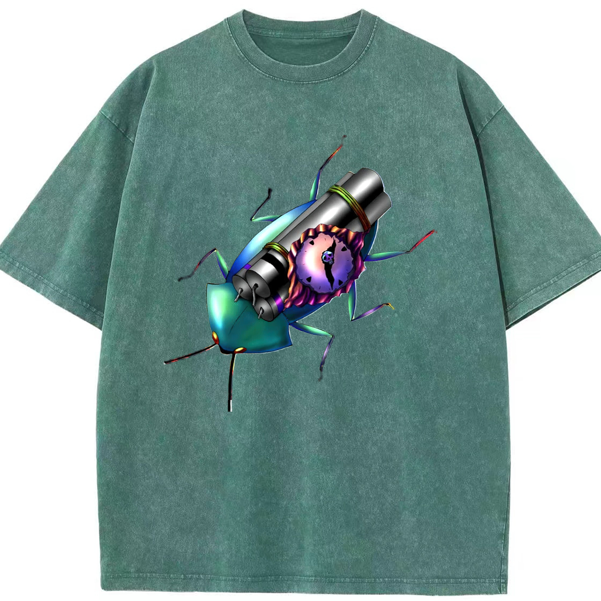 （画像用） 遊☆戯☆王 Yu-Gi-Oh! 綿100% ヴィンテージ風 半袖Tシャツ（フロントプリント）